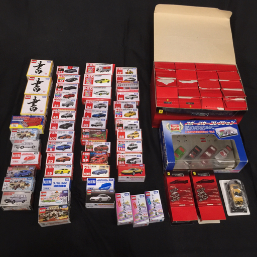 京商 1:64 フェラーリ シリーズ4 トミカ 傾きものトミカ ドリームトミカ ジュラシックワールド 等 ミニカー